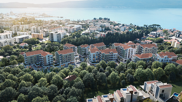 Wohnungen in neuem Komplex in Tivat — photo 23
